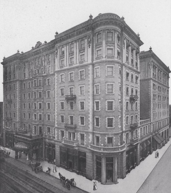 King Edward Hotel, Toronto (s/hvitt bilde) av Photographer Canadian