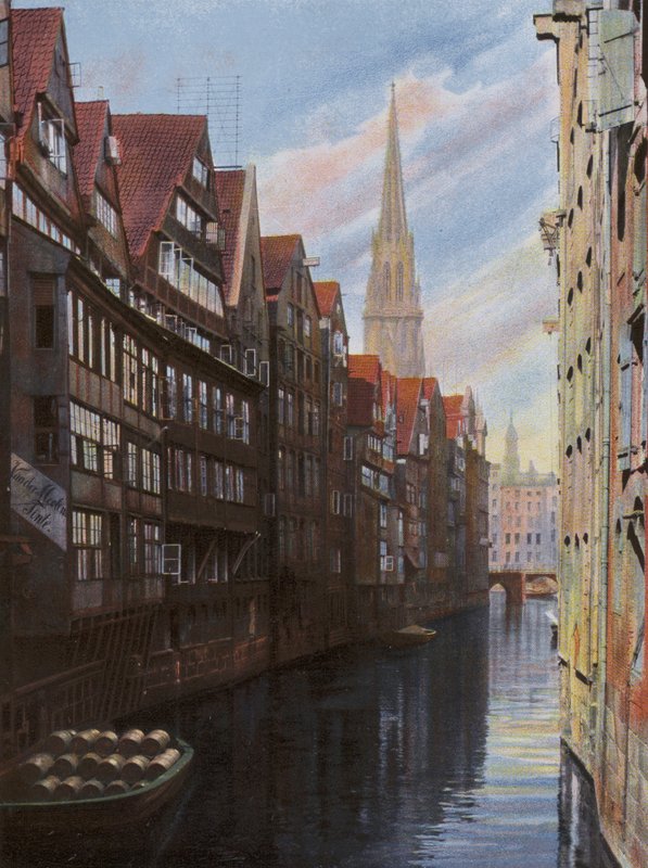 Hamburg: Flåte ved Groningerstrasse (bilde) av Photographer German