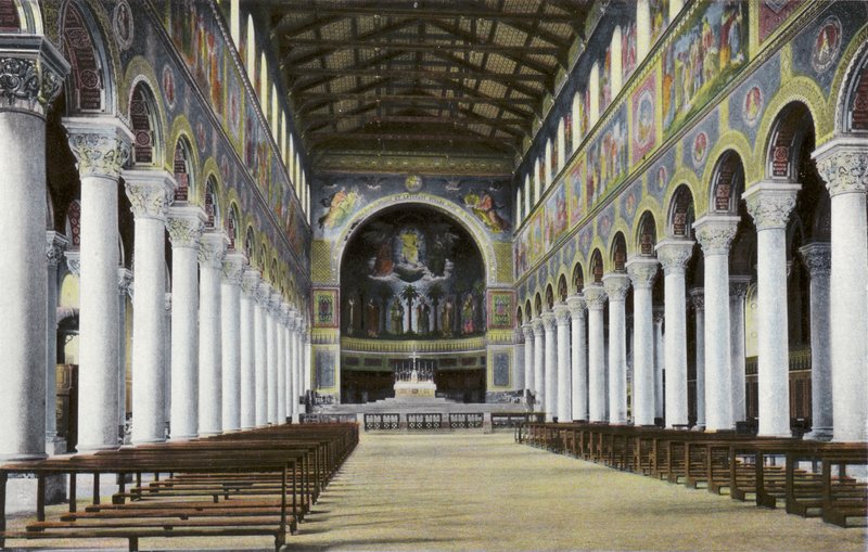 München/München: Basilikaen, St. Bonifacius-kirken (bilde) av Photographer German
