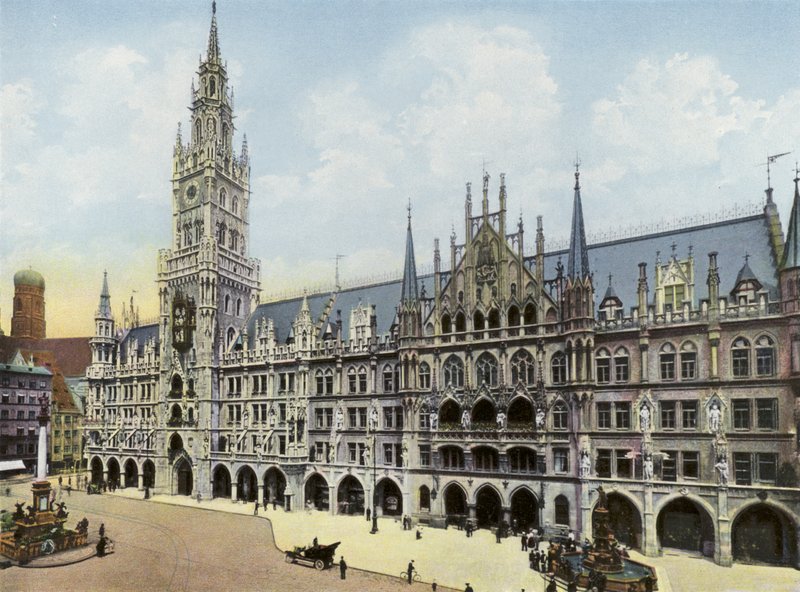 München/München: Det nye rådhuset (bilde) av Photographer German