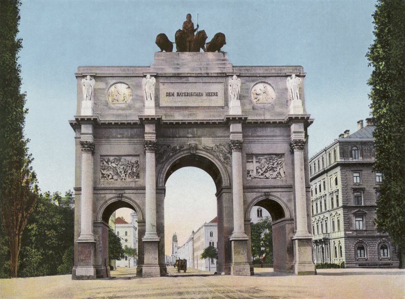 München/München: Siegestor (bilde) av Photographer German