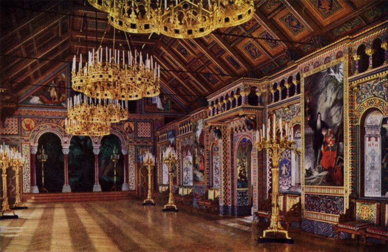 Neuschwanstein slott: Sangerfaal, Galeriefeite (bilde) av Photographer German