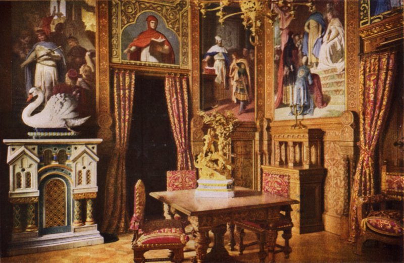 Neuschwanstein Castle: Parlor (bilde) av Photographer German