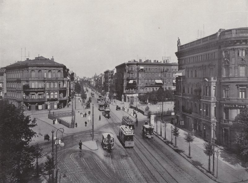 Potsdamer Strasse (s/hvitt bilde) av Photographer German