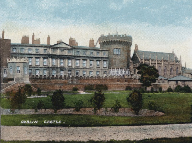 Dublin Castle (fargebilde) av Photographer Irish