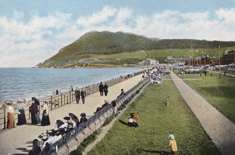Irland: Bray Head, County Wicklow (farget bilde) av Photographer Irish