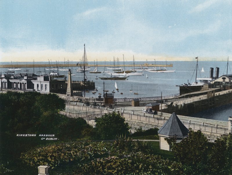 Kingstown Harbour, Co Dublin (fargebilde) av Photographer Irish