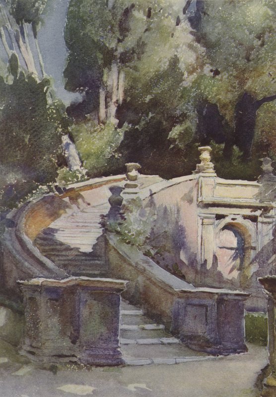 Tivoli, Villa DEste av Pierre Vignal