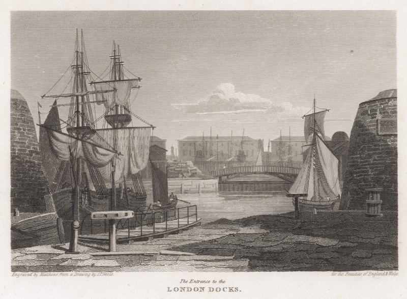 London Docks av Pieter Jansz. Quast