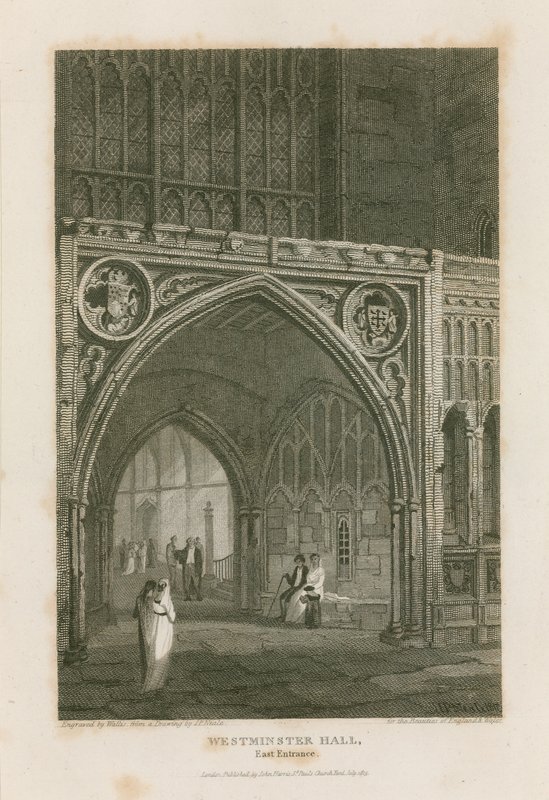 Westminster Hall av Pieter Jansz. Quast