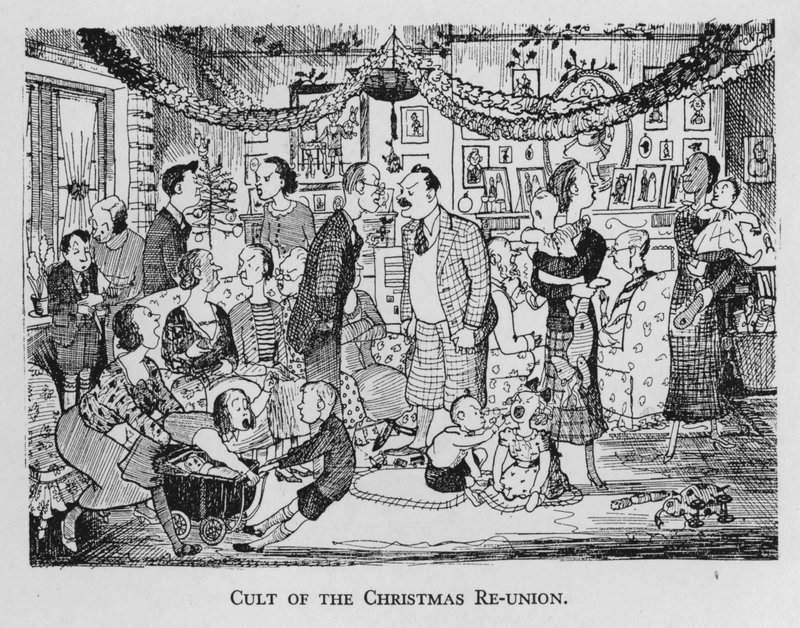 Cult of the Christmas Re-union (litho) av Pont