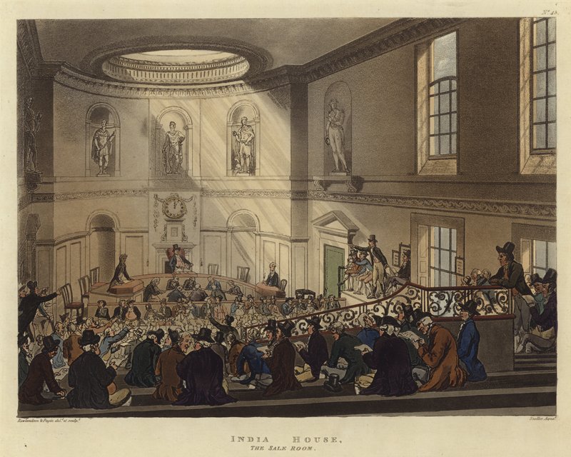 India House av Pugin and Rowlandson