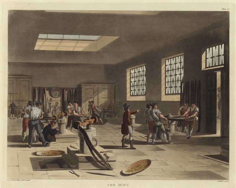Mynten av Pugin and Rowlandson