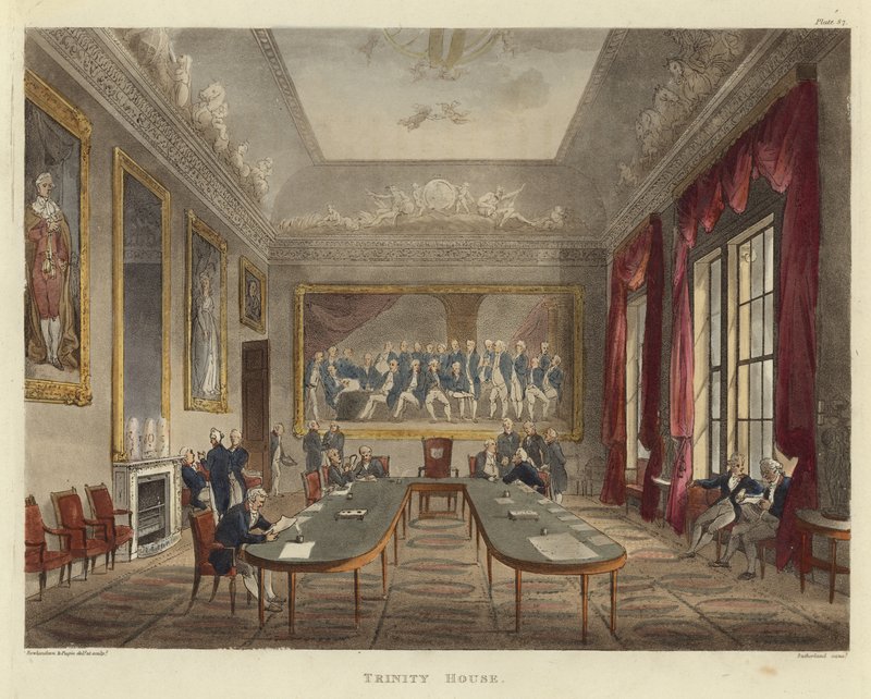 Trinity House av Pugin and Rowlandson