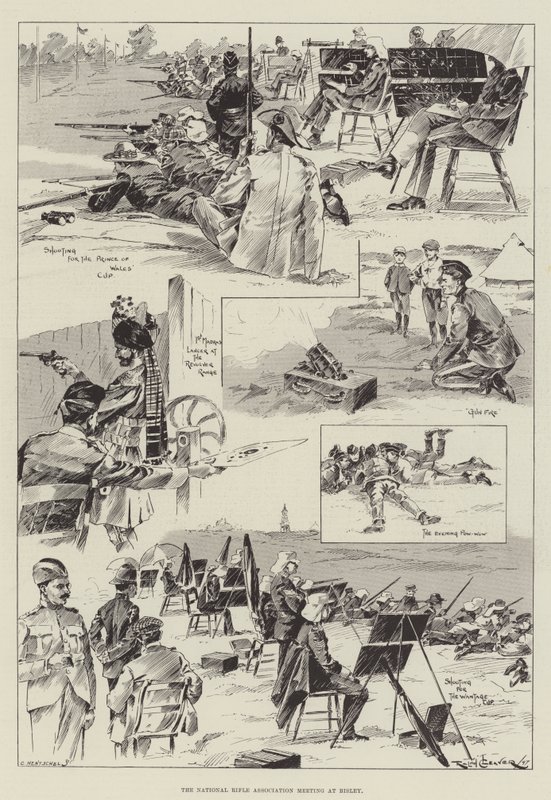 The National Rifle Association-møte på Bisley av Ralph Cleaver