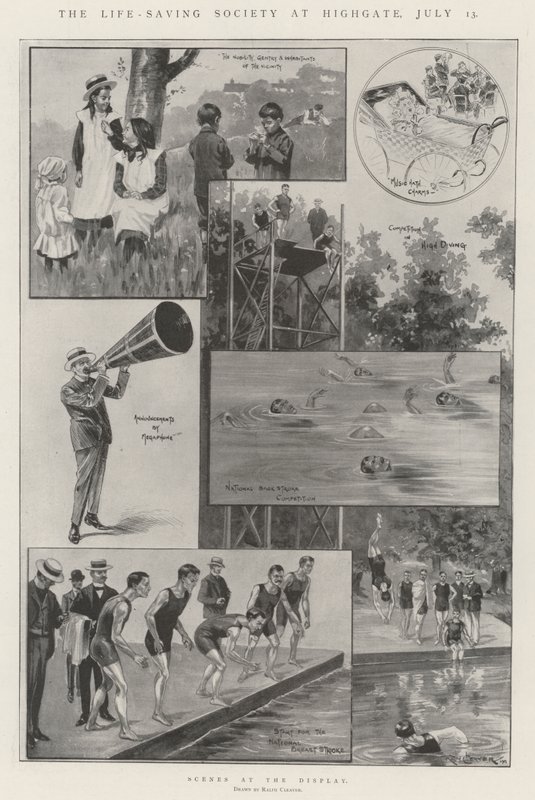 The Life-Saving Society at Highgate, 13. juli av Ralph Cleaver