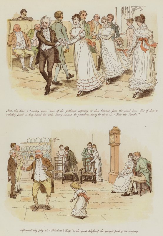 The Curmudgeons' Christmas av Randolph Caldecott