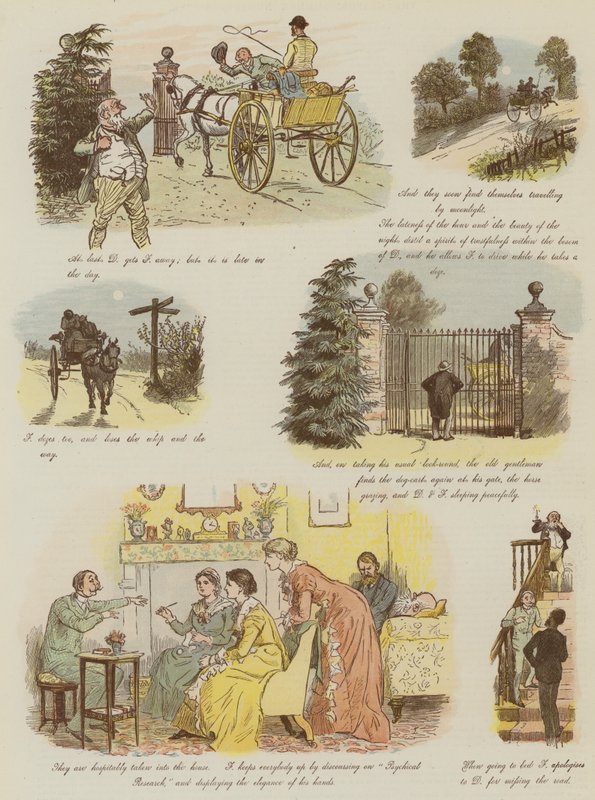 De merkelige eventyrene til en hundevogn av Randolph Caldecott