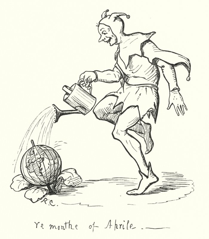 April måned (gravering) av Randolph Caldecott