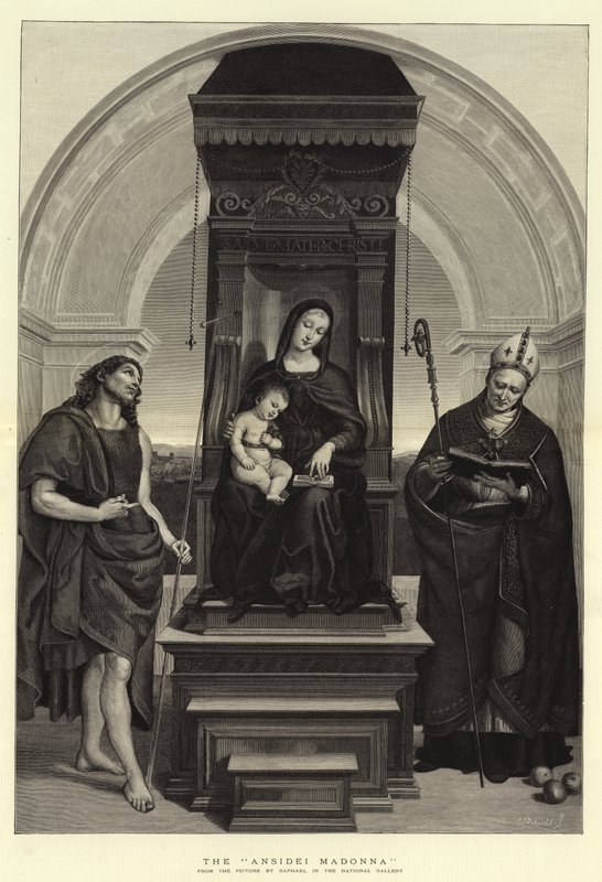 Ansidei Madonna av Raffaello Sanzio Raphael