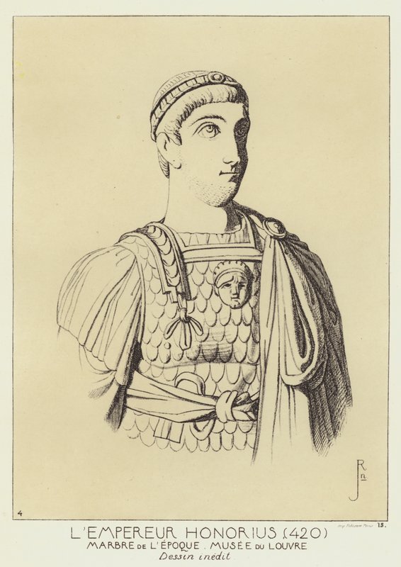 Lempereur Honorius av Raphael Jacquemin