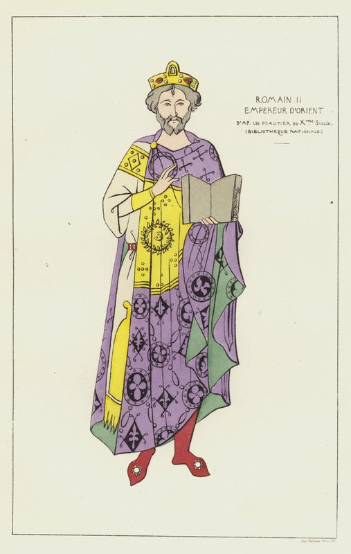 Roman II, østens keiser av Raphael Jacquemin