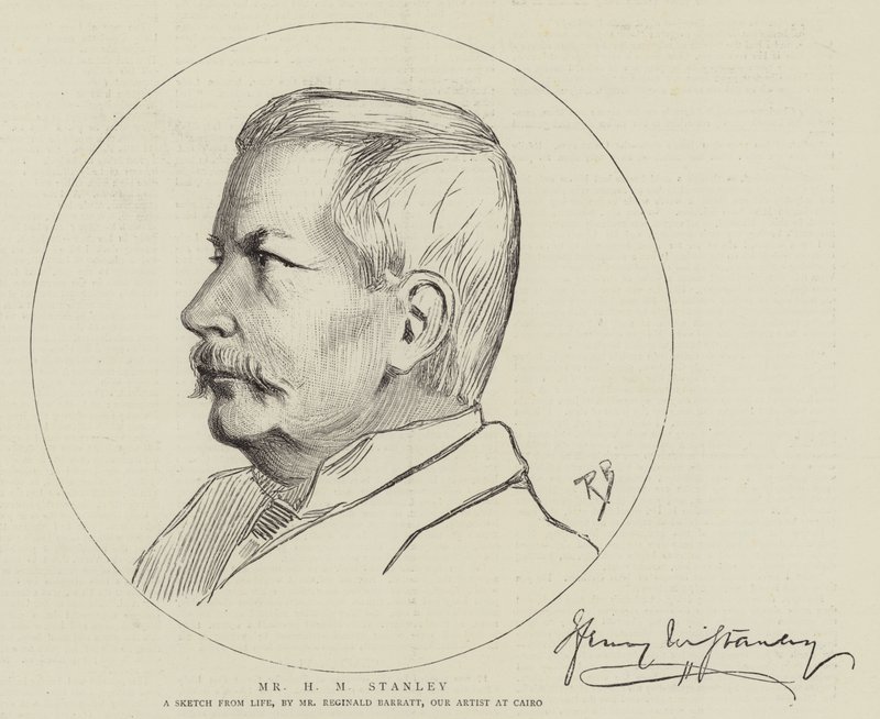 Mr HM Stanley av Reginald Barratt