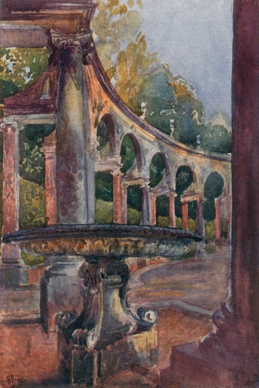 Grove of the Colonnade, Versailles av Rene Binet