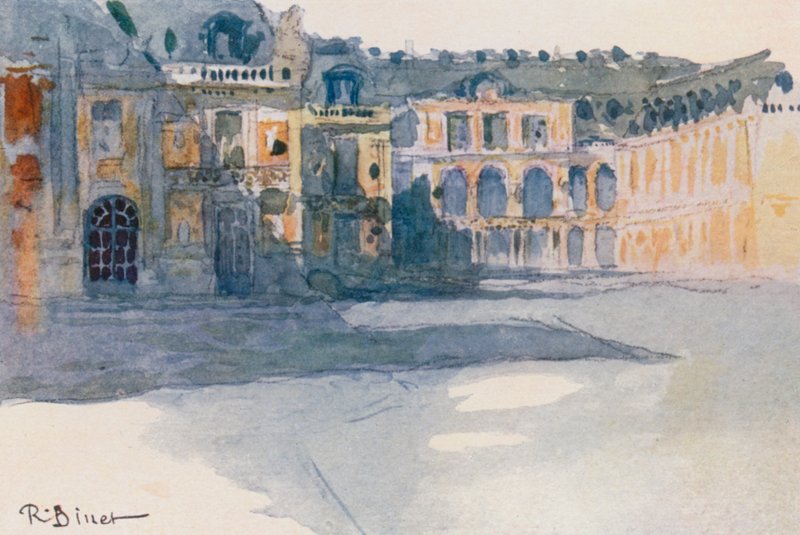 Marmordomstolen, Versailles av Rene Binet