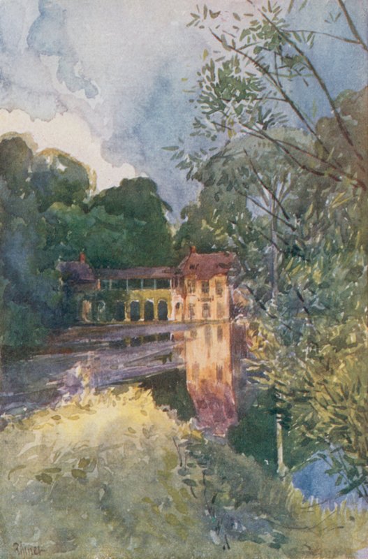 Hamlet of the Petit Trianon, Versailles av Rene Binet
