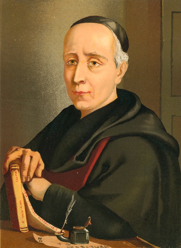 Fray Benito Jeronimo Freijoo av Ricardo Marti