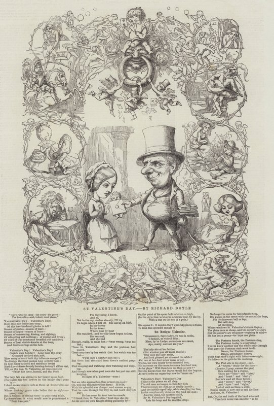 St. Valentinsdag av Richard Doyle