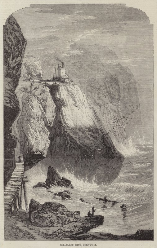 Botallack-gruven, Cornwall av Richard Principal Leitch