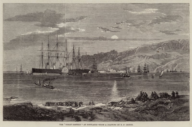 The Great Eastern i Portland av Richard Principal Leitch