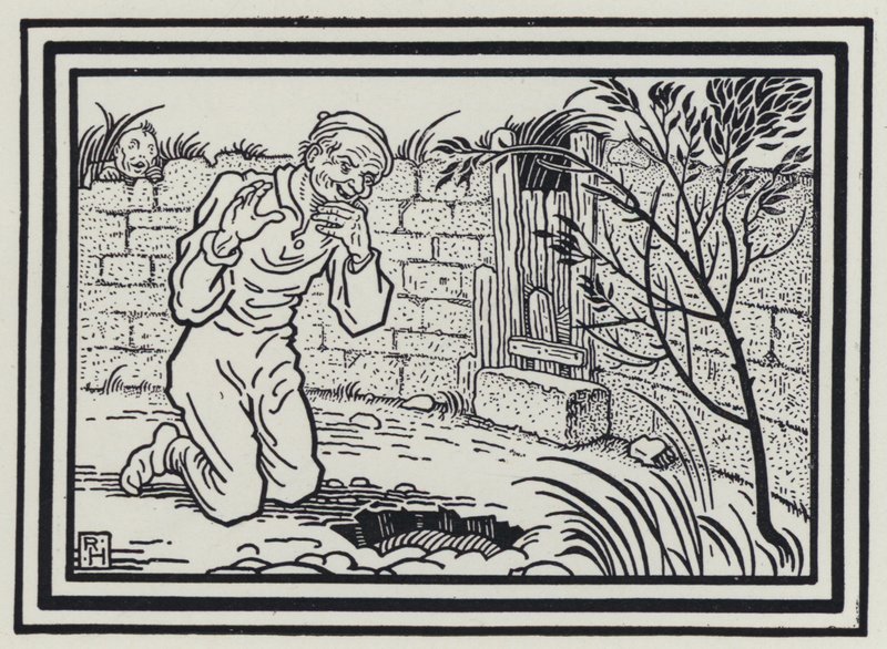 The Miser (gravering) av Richard Heighway