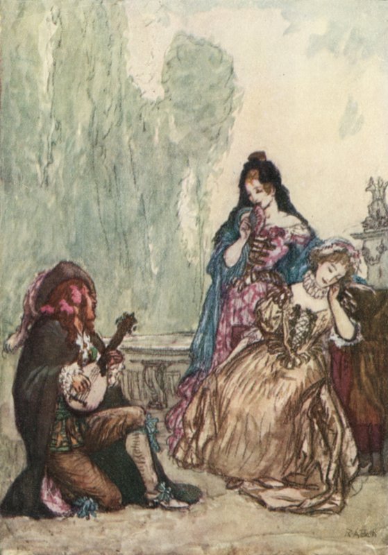 Sang av Matthew Prior av Robert Anning Bell