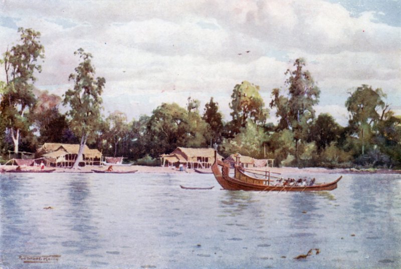 På Bassein Creek av Robert George Talbot Kelly