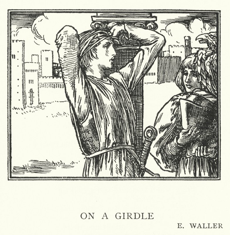 On A Gordle (litho) av Robert Anning Bell