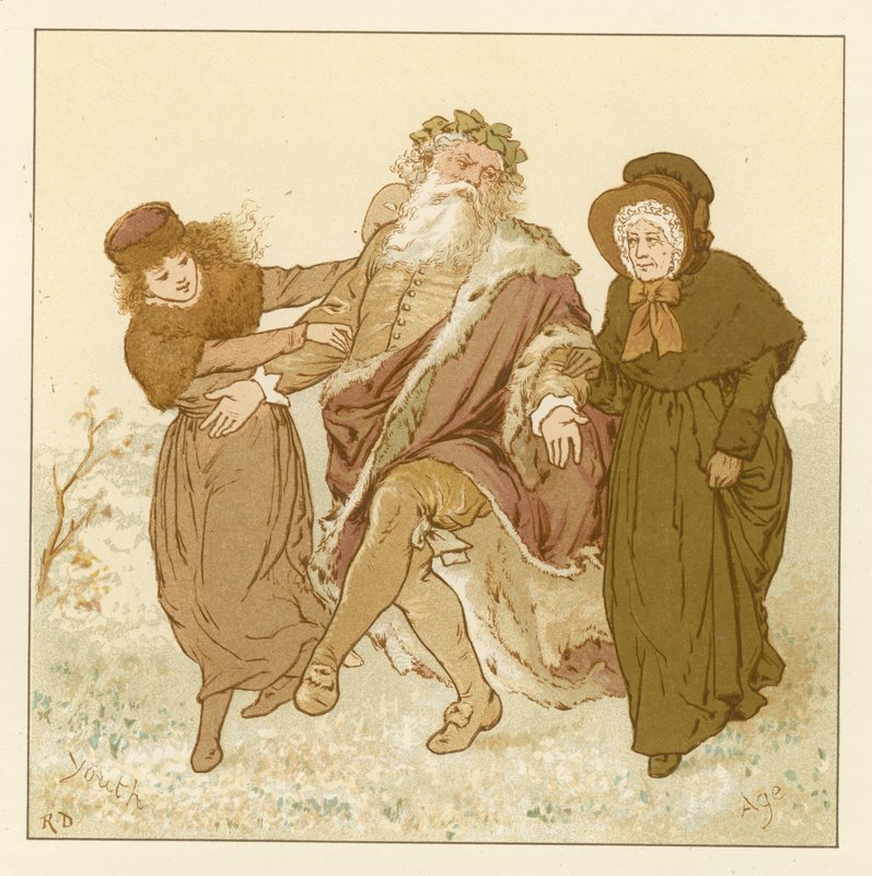 Skildring av desember måned av Robert Dudley