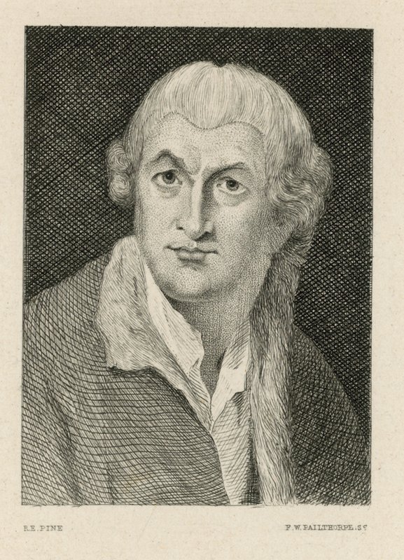 David Garrick, skuespiller av Robert Edge Pine