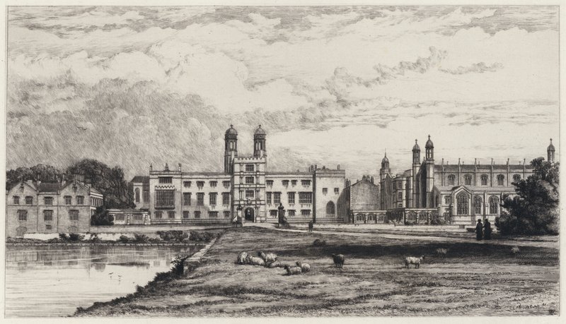Stonyhurst (etsing) av Robert Kent (after) Thomas