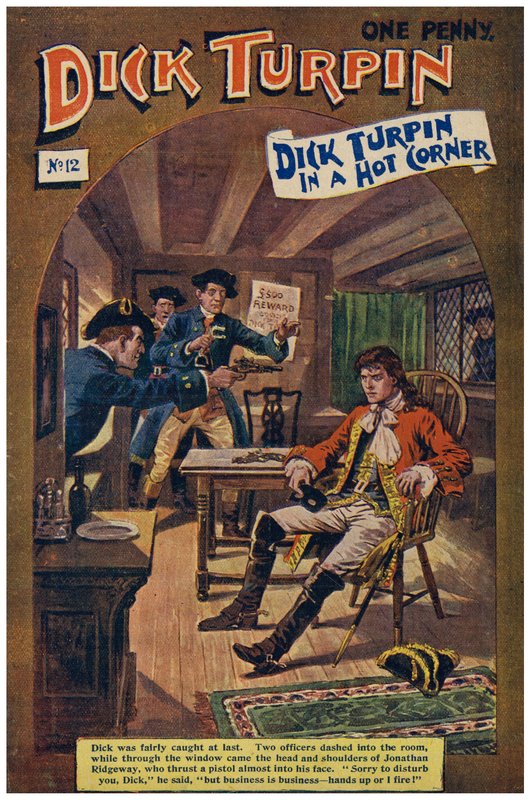 Dick Turpin (farge litho) av Robert Prowse Jnr