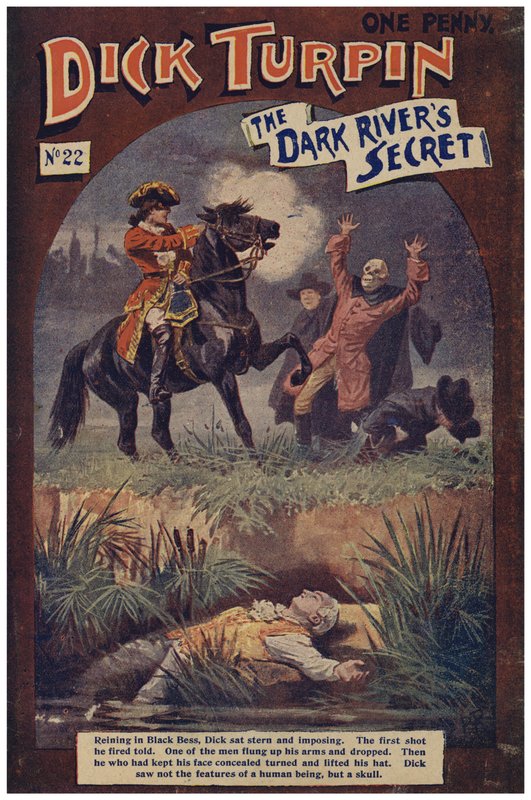 Dick Turpin (farge litho) av Robert Prowse Jnr