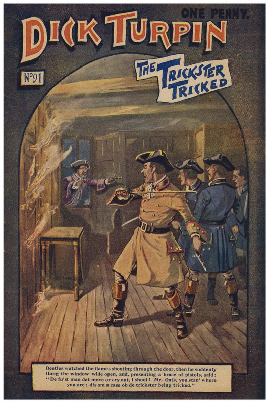 Dick Turpin (farge litho) av Robert Prowse Jnr