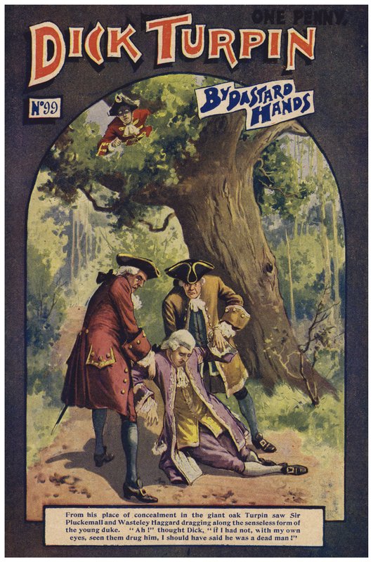 Dick Turpin (farge litho) av Robert Prowse Jnr