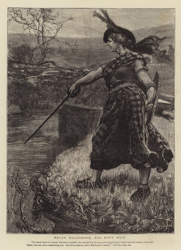Helen Macgregor, Rob Roys kone av Robert Walker Macbeth