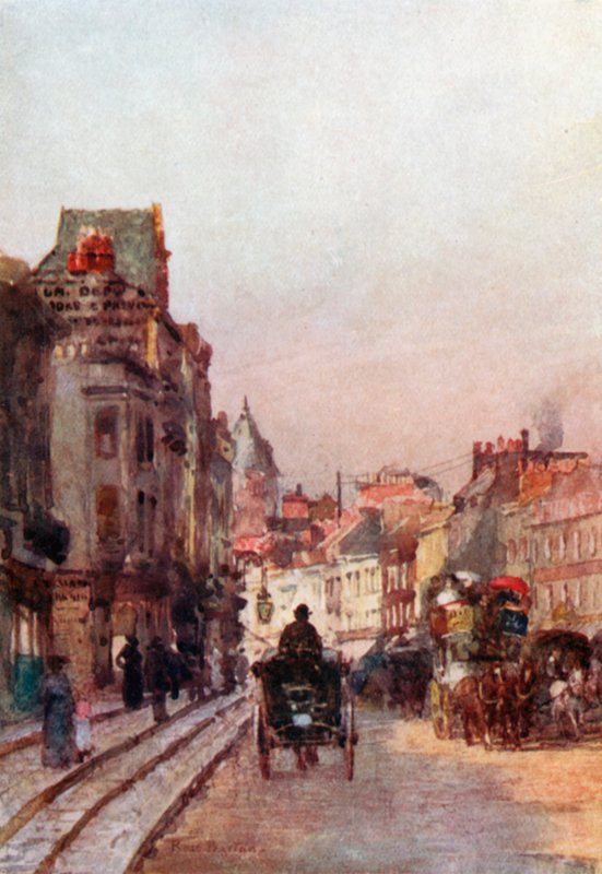 Brompton Road, ser østover av Rose Maynard Barton