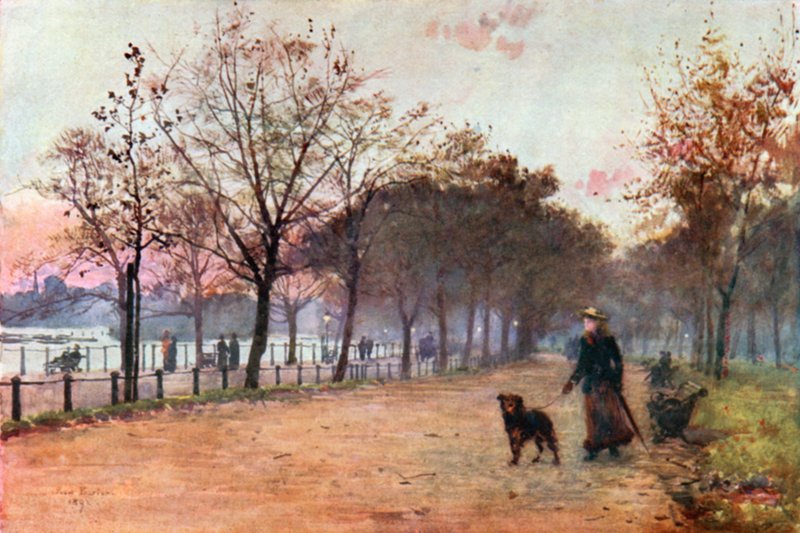 Ved ringen, Hyde Park: Kveld av Rose Maynard Barton
