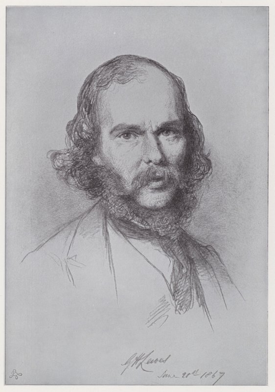George Henry Lewes (litho) av Rudolf Lehmann