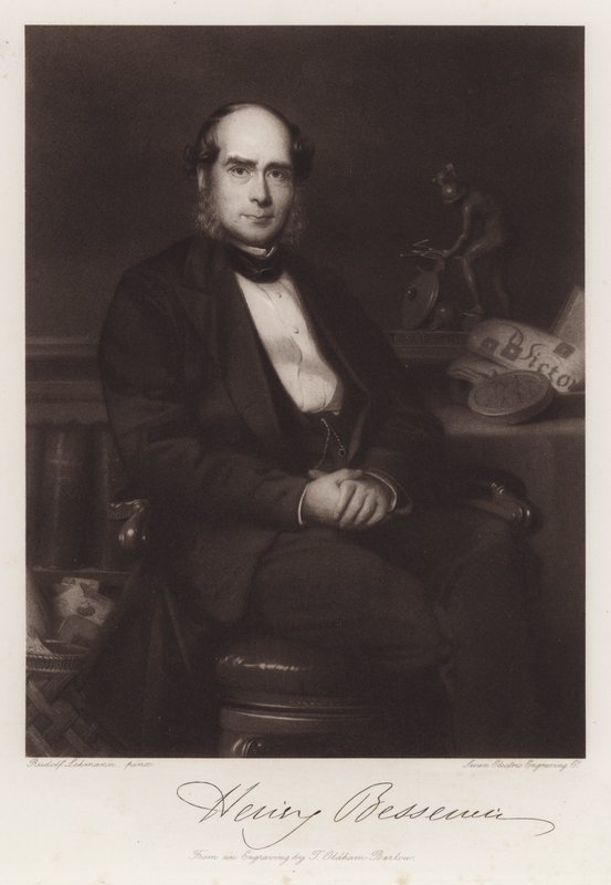 Henry Bessemer (litho) av Rudolf Lehmann